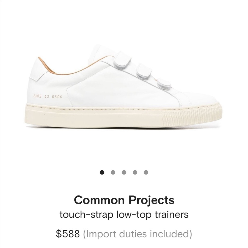 COMMON PROJECTS - Picture 4 of 5